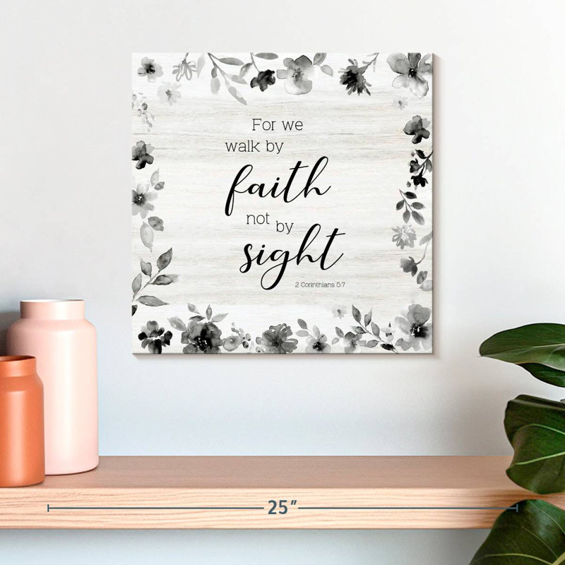 Tergel Walk By Faith Floral, H 16 po x l 16 po