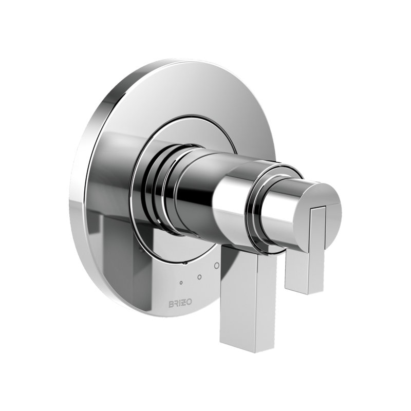 Litze® Lavatory/Bidet Diverter Trim, Lever, Chrome