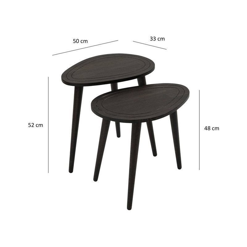 Tasen Coffee Table, Anthracite