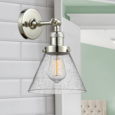 Éclairage de meuble-lavabo inclinable 2 lumières Cone
