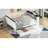 Wood Daybed With Storage Shelves, Upholstered Backrest,USB And Trundle-1222165020