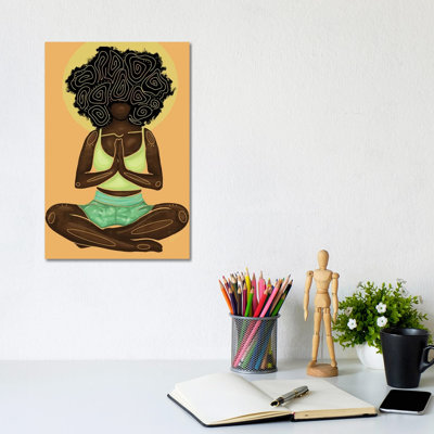 Meditation 1 Piece Wrapped Canvas Wall Art