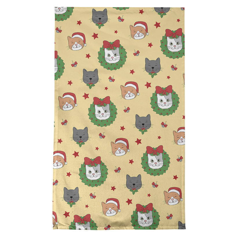 Waffle Tea Towel Kitchen Towel, Poly Twill