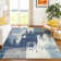 Machine Washable Indoor/Outdoor Skiljo ACN2347 Abstract Rug