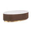 Table d'appoint moderne avec dessus en marbre 1PC-725078136