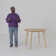 Aquin Round Solid Wood Base Dining Table