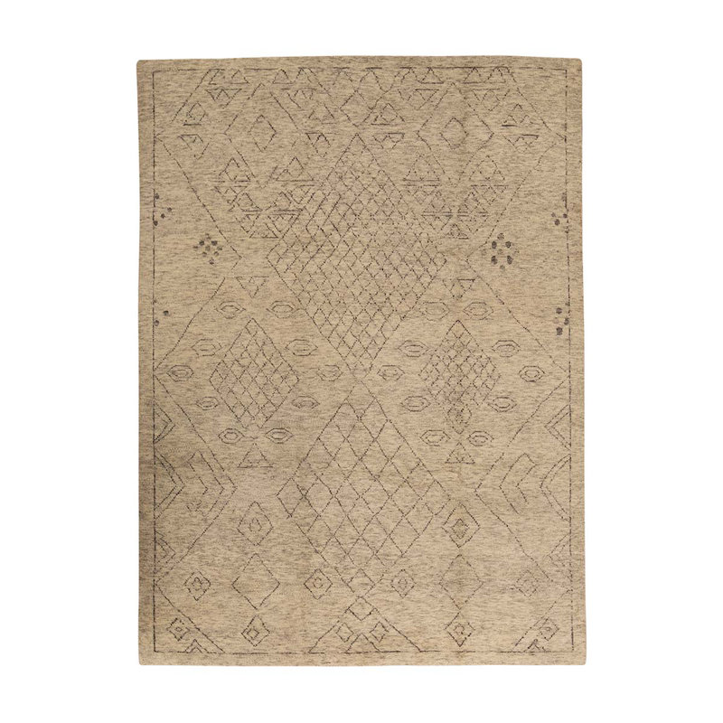 Wool Geometric Area Rug