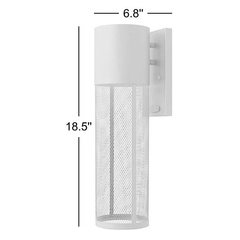 Aria 1 Light Outdoor Sconce, Incandescent