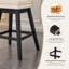 Tabouret de bar pivotant à 360 ° de hauteur 30,7 po Velvet-1188920955