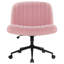 Milicent Armless Wide Desk Chair with Wheels-804155516-799725500