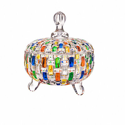 Hort Handmade Glass Ginger Jar