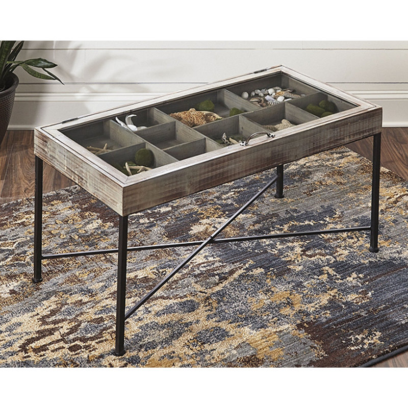 Table basse avec rangement