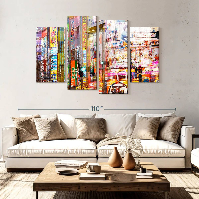 Sireci Akihabara Manga, 54" H x 84" W