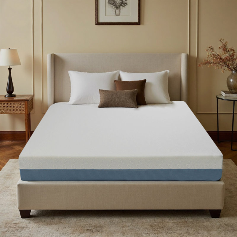 Matelas très grand en mousse japonaise avec infusion de cuivre et support à 7 zones Marta, Très grand lit