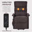 Fauteuil de massage inclinable électrique à vibration électrique-1594558334