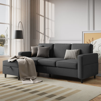 Harkeerat 78" Upholstered Sofa Couch