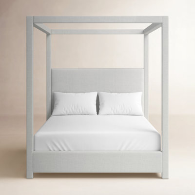 Solid Wood Canopy Bed