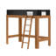 Lit mezzanine simple en bois massif Ambur-623609822