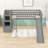 Twin Wood Loft Bed With Storge Staircase, Convertible Ladder And Slide-418993912