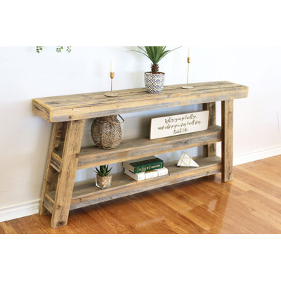 Diyar 60'' Solid Wood Console Table