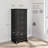 Wahhaj 52.75" Tall 6-Drawer Dresser, Chest of Drawers, Storage for Bedroom, Living Room, Office, 19"D x 23.25"W x 52.75"H, Black-1926000754