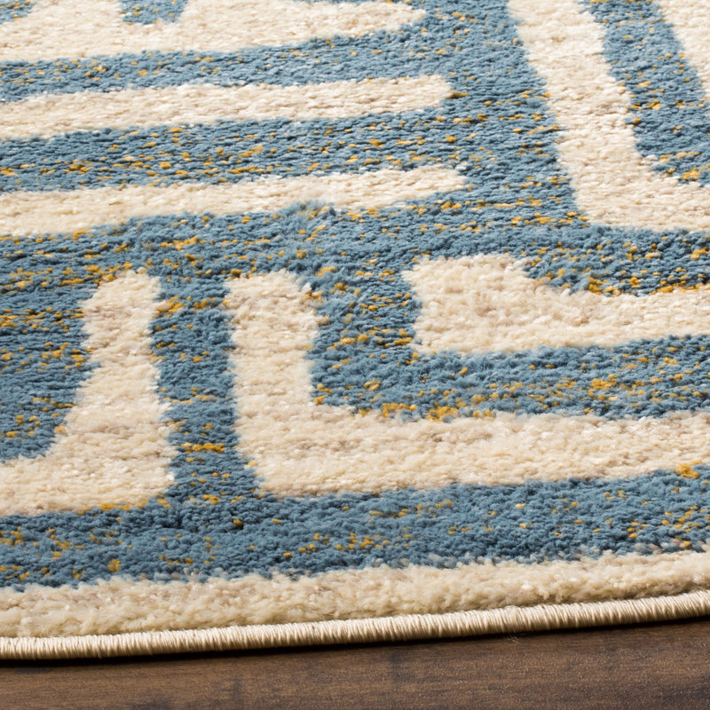 Allenby Performance Geometric Rug, Rectangle 4' x 6'