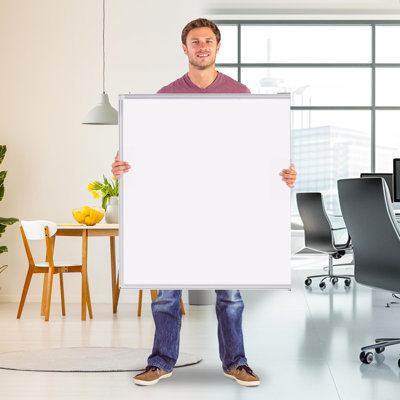 72" x 48" Wall-Mounted Whiteboard Magnetic Dry Erase Board