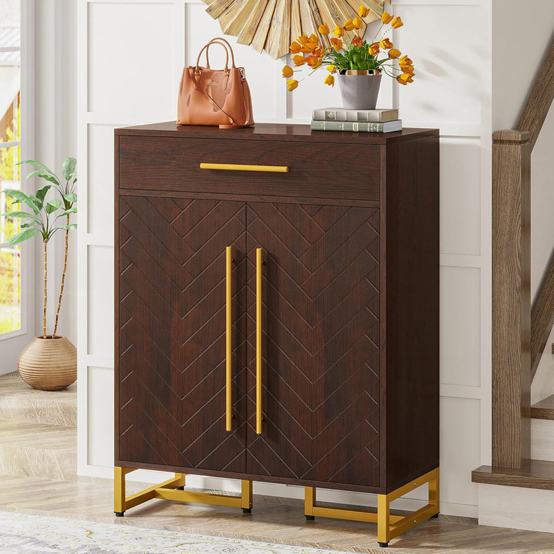Shoe Storage Cabinet With Doors