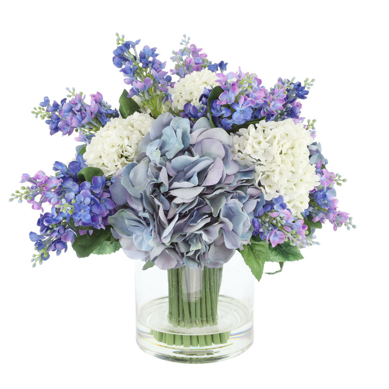 Mixed Floral with Hydrangeas, Viburnum and Lilacs