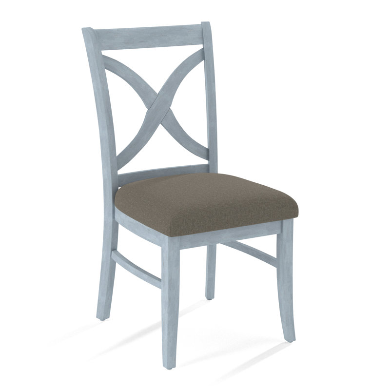 Chaise d'appoint Hues, Performance du sucre gris; 0863-84, Finition océan