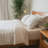 White & Beige Stripe Duvet Cover-118929444