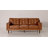 Oakland Upholstered 86.5 " Top Grain Leather Sofa