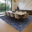 Tapis bleu saphir bleu marine Ullin-309352240