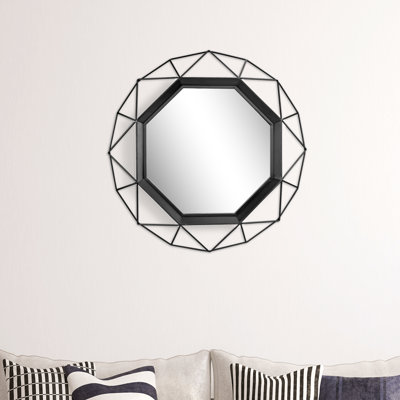 Bjarke Metal Flat Wall Mirror