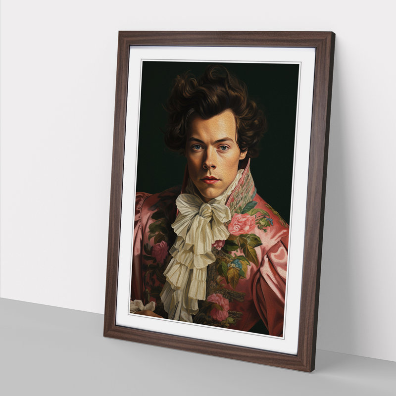 Harry Styles Rococo - Framed Print