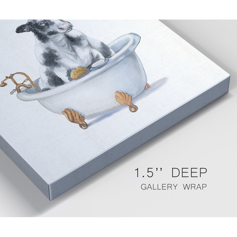 «Bathing Beauty I», ensemble de 2 reproductions sur toiles tendues, H 32 po x l 64 po x P 1 po
