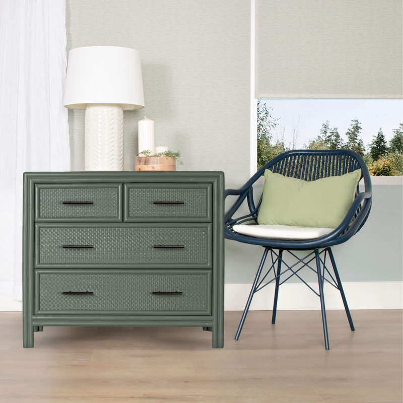 Aruba 4 - Drawer Nightstand, Evergreen
