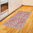 Floral High Density Long Fiber Poly Threads Decorative Area Rug Carpet-42030183