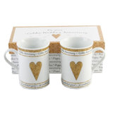50th Anniversary 2 Piece Mug Set