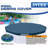 Intex Swimming Pool Maintenance Kit with Vacuum and Pole & 10 Round Pool Cover