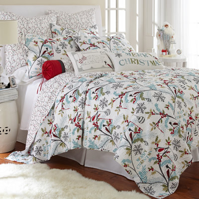 Holly Full/Queen Quilt Set