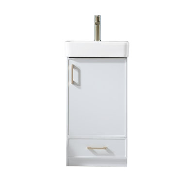 Ensemble de meuble-lavabo simple 18 po Modern