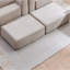 Repose-pieds modulaire (brun clair)
