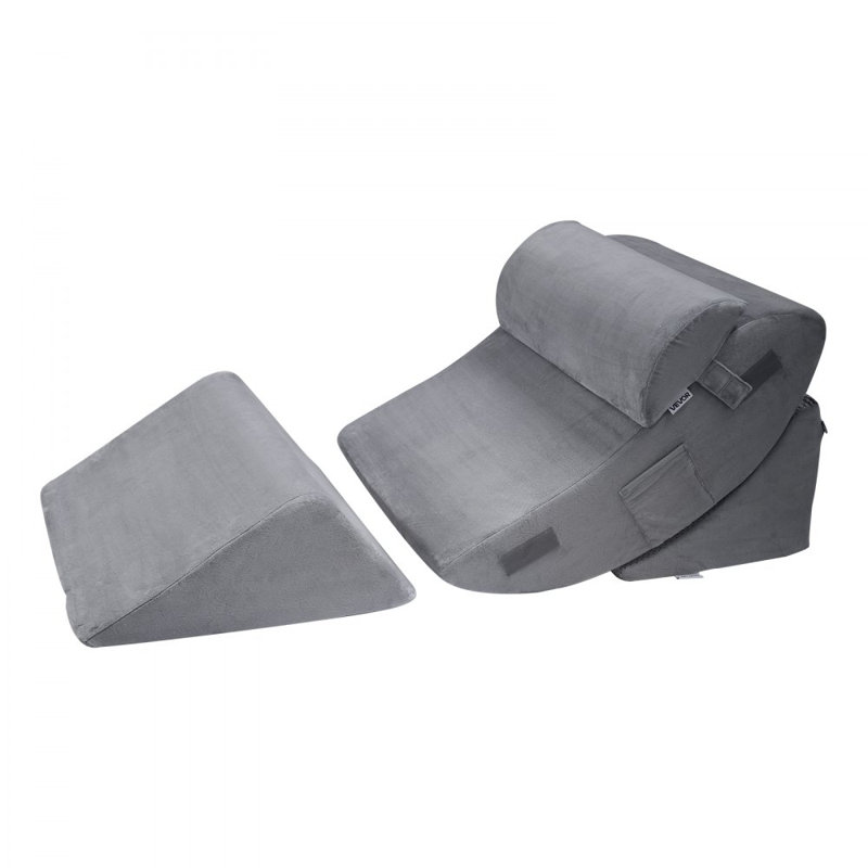 Coussin orthopédique 4 pièces réglable pour le sommeil