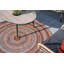 Callery Oval Metal Outdoor Coffee Table - 75 cm W 115 cm D