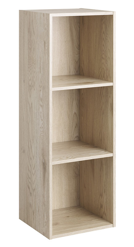 3-SECTION CUBE ORGANIZER-WHITE OAK