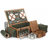 Wicker Deluxe 4 Person Picnic Hamper with Tweed Lining