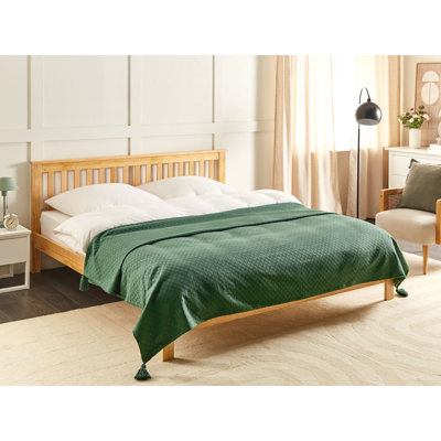 LINDULA Cotton Solid Colour Bedspread
