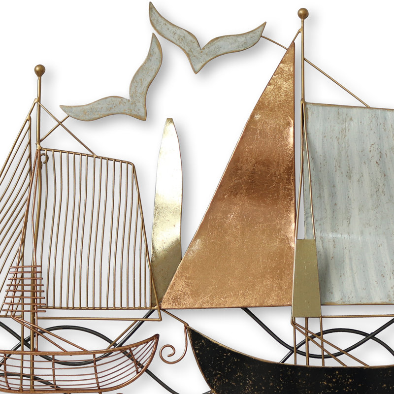 Coastal Wall Decor on Metal