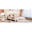 Lit plateforme tapissier Teddy